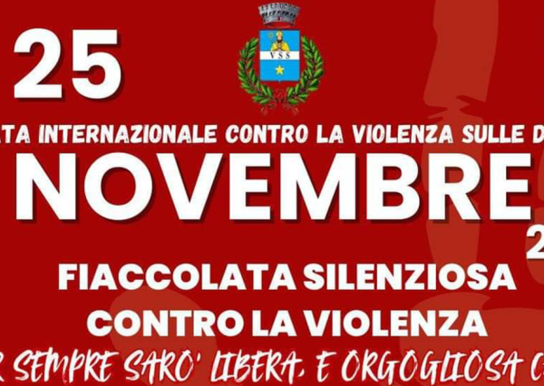 25 Novembre – Fiaccolata Silenziosa contro la violenza di Genere a M.S.Severino